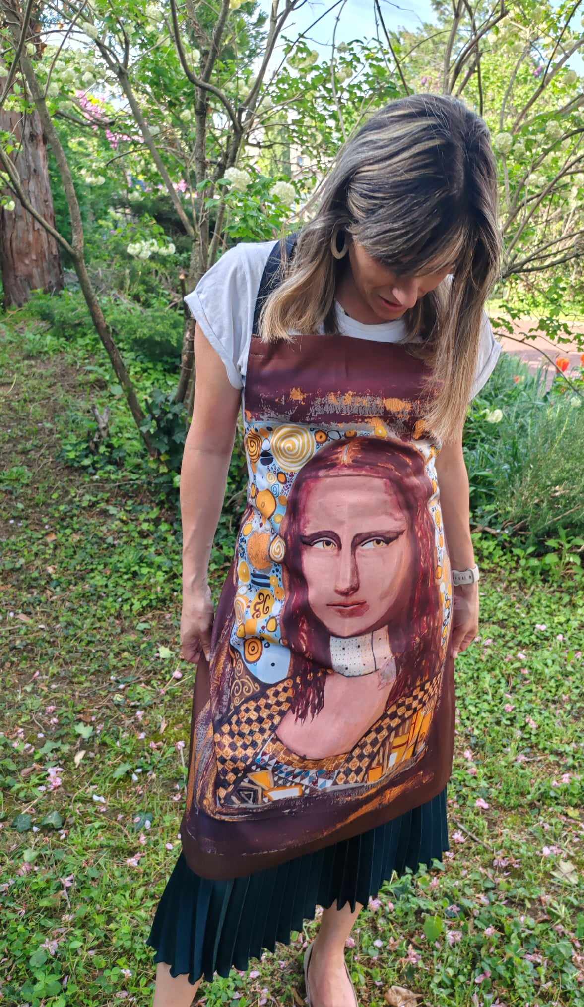 Mona Lisa Apron