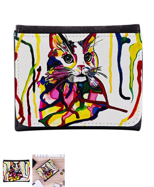 Pack cadeau Chat Sac et portefeuilles