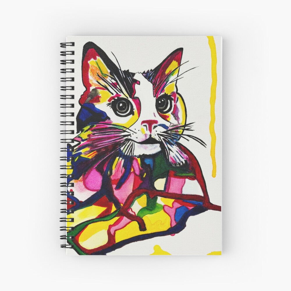 Cat Colors Spiral Notebook