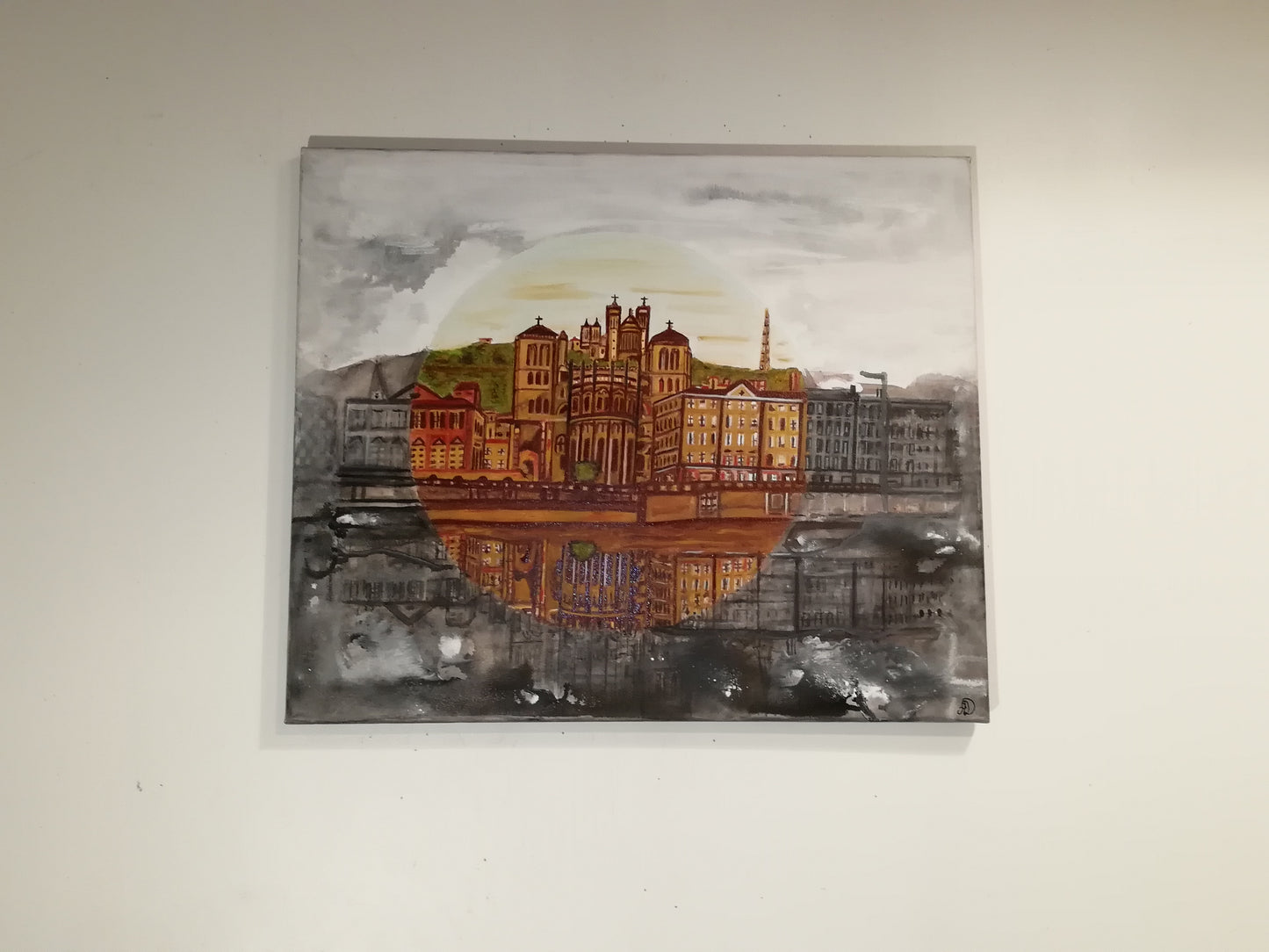 tableau "lyon quais de saône"