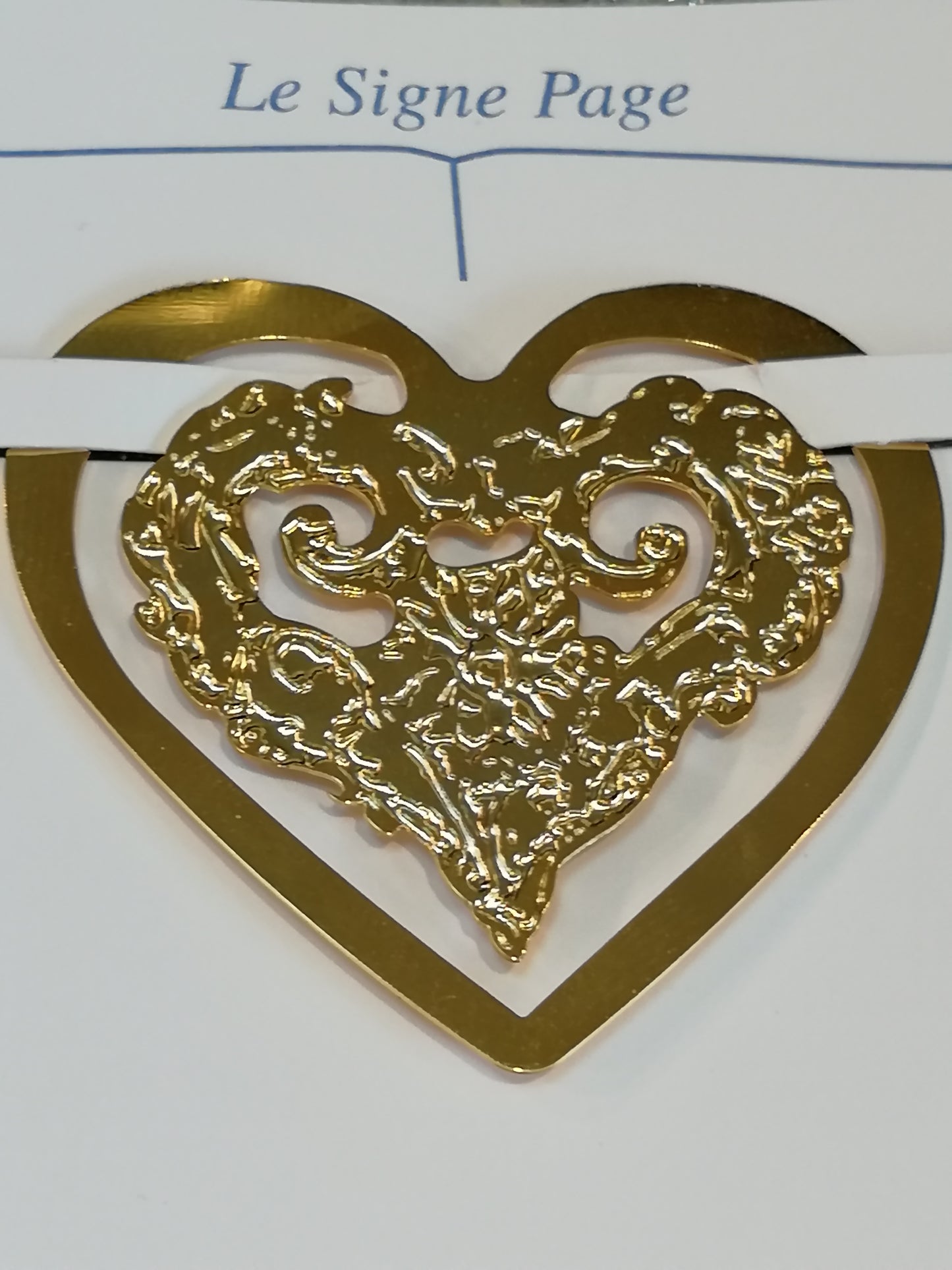 marque page coeur opéra