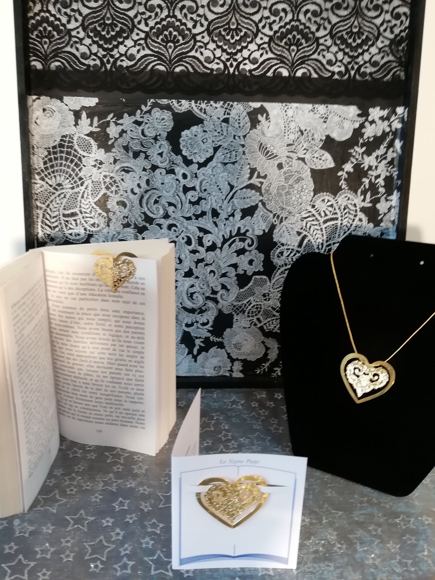 marque page coeur opéra