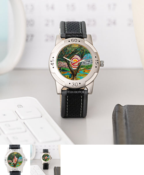 montre pour homme energie naturelle noir