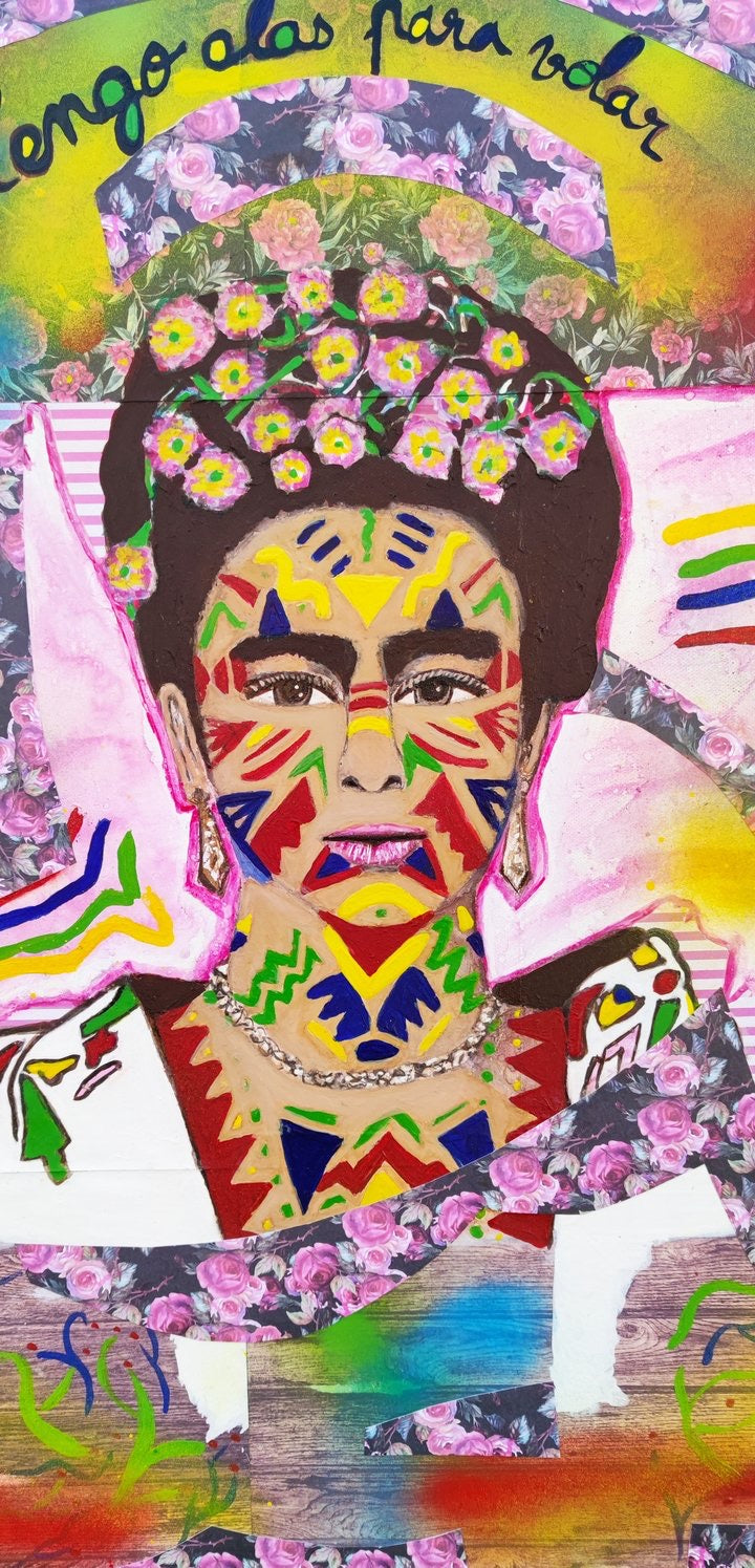 tableau frida kahlo, reine des civilisations