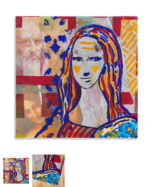 foulard jaune et rouge joconde couleurs