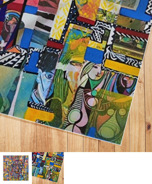 foulard multicolore picastreet