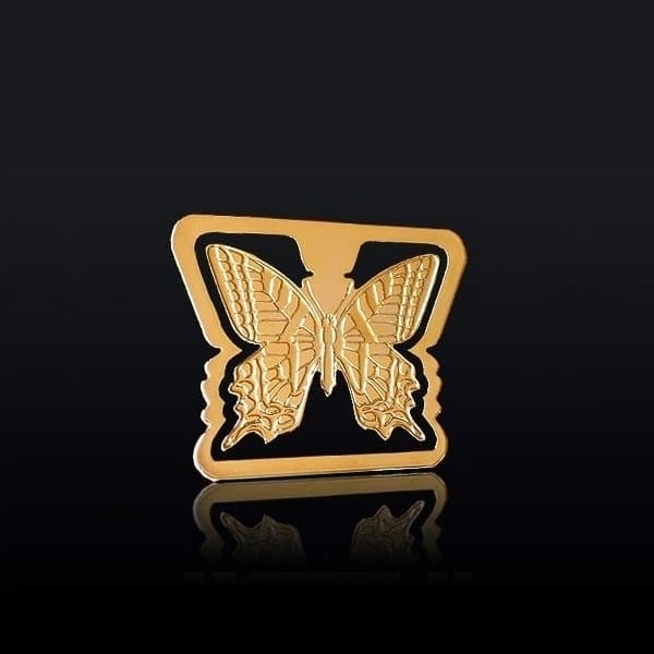 marque page papillon