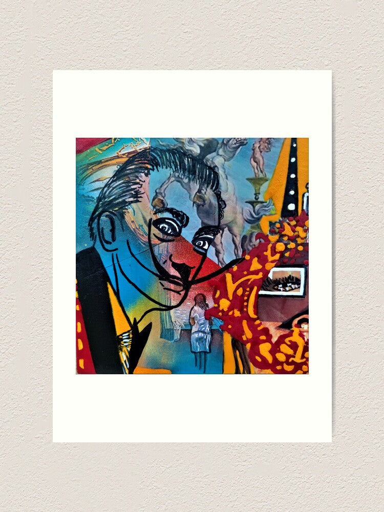 dali world, impression sur papier beaux arts