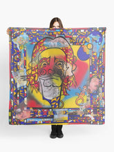 Charger l&#39;image dans la galerie, foulard multicolore la catalogne de dali