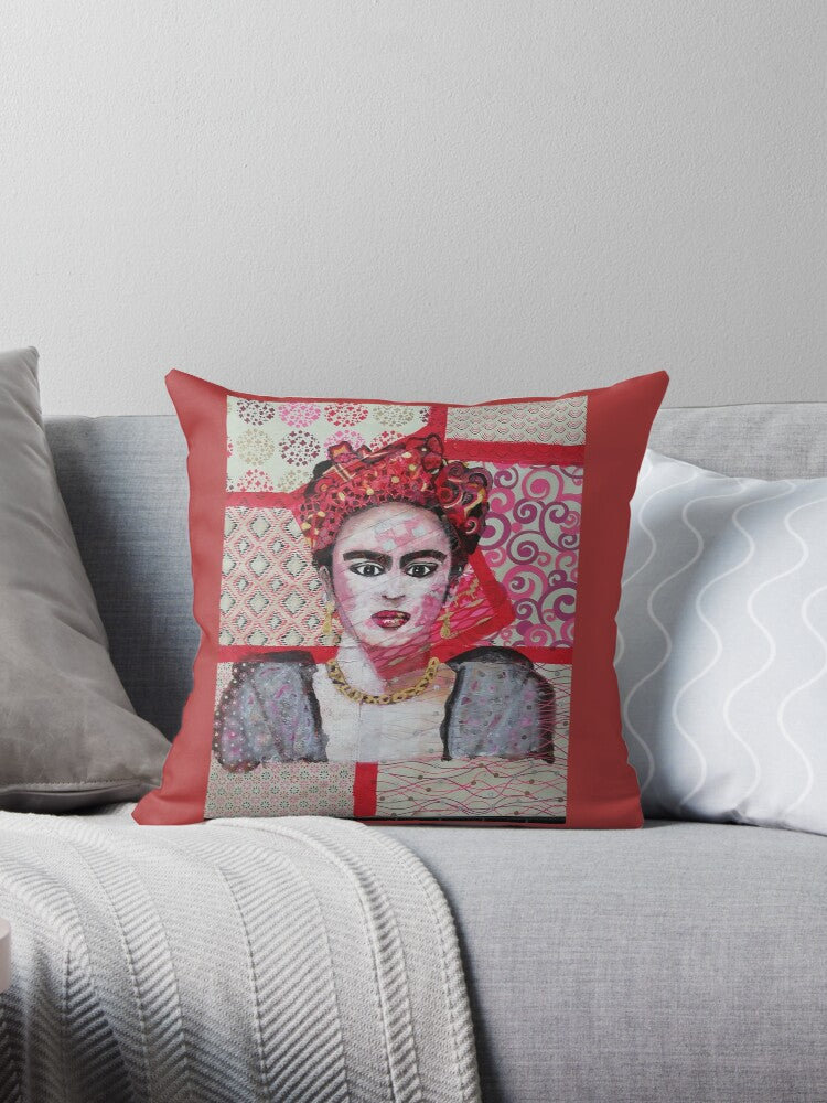 coussin frida khalo