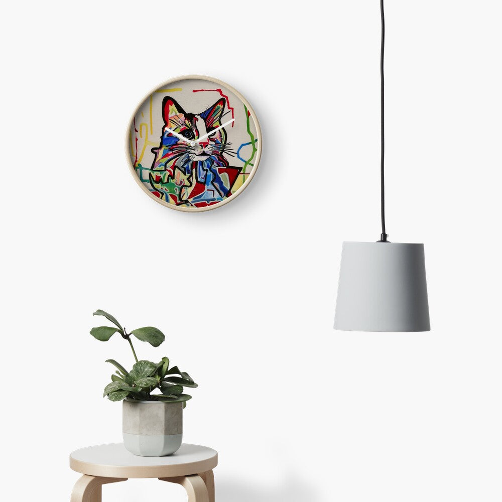 horloge cat colors