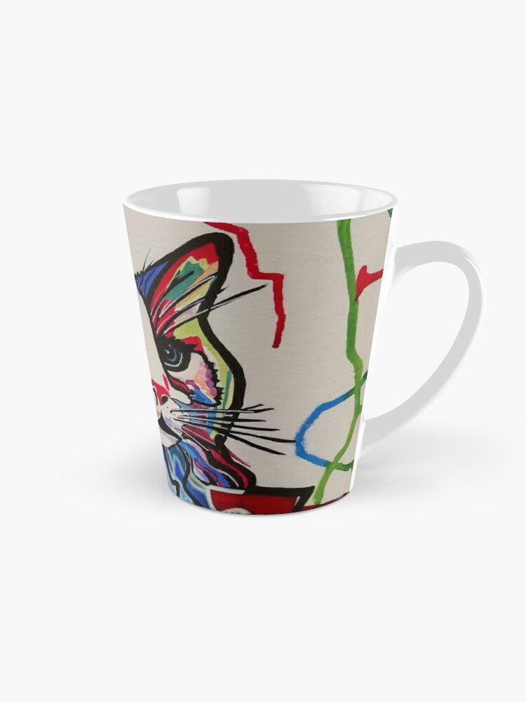 mug long cat colors