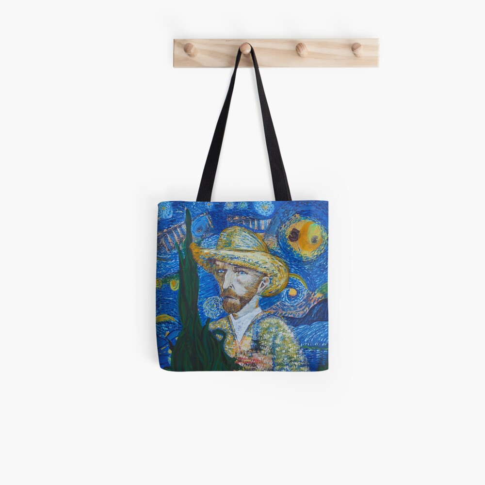 sac à bandoulière van gogh et sa nuit étoilée