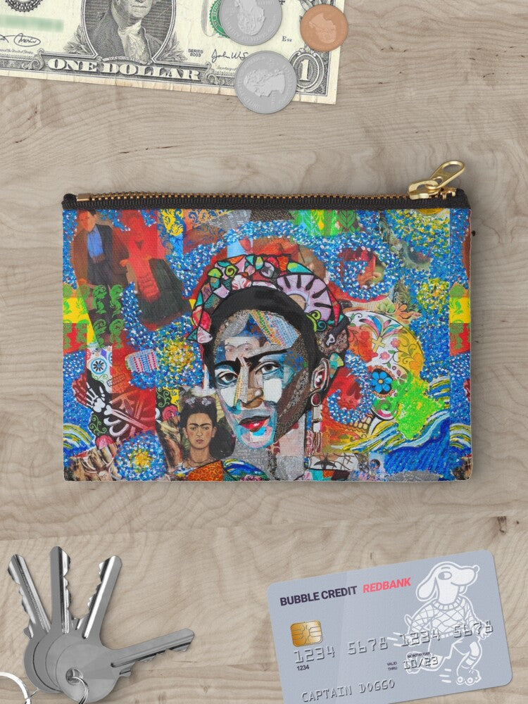 pochette et trousse l'histoire de frida sous le ciel étoilé