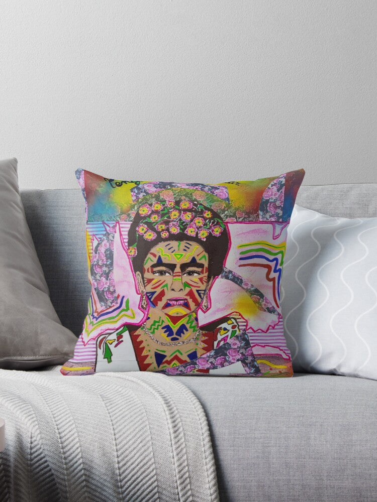 coussin frida reine des civilisations