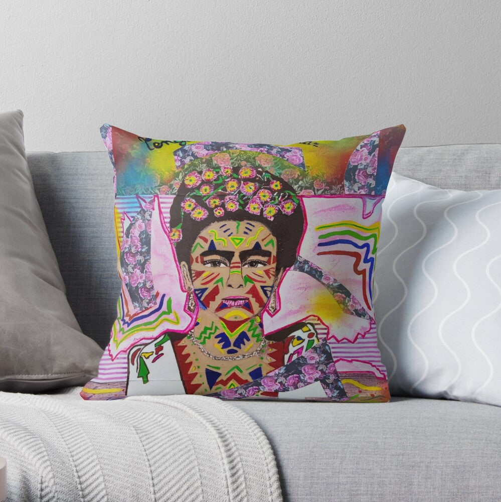 coussin frida reine des civilisations