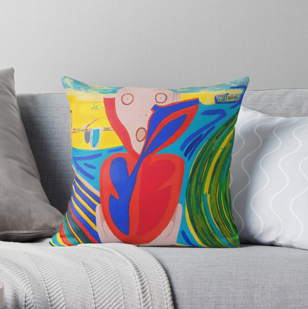 coussin le cri de la pandémie