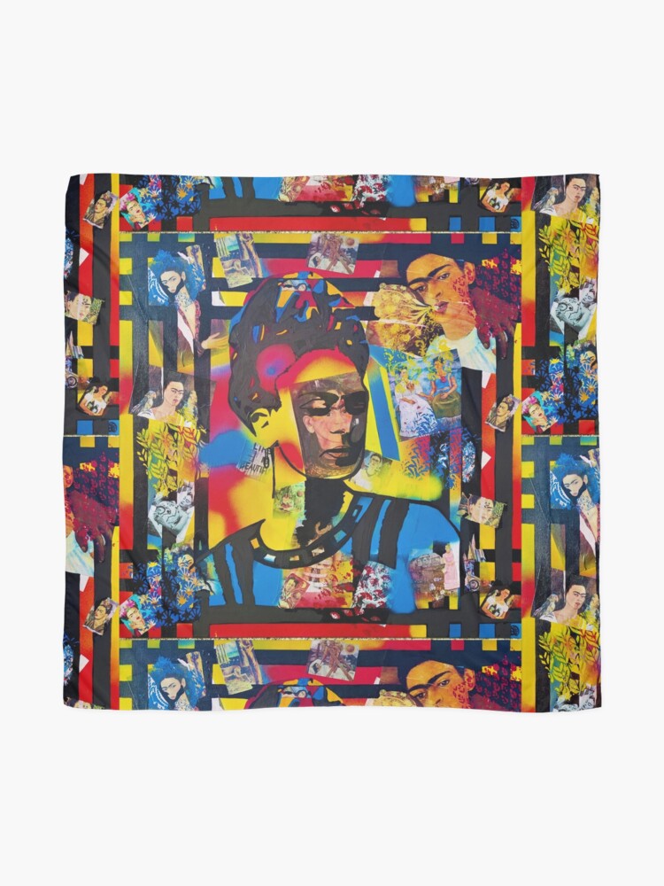 foulard multicolore frida