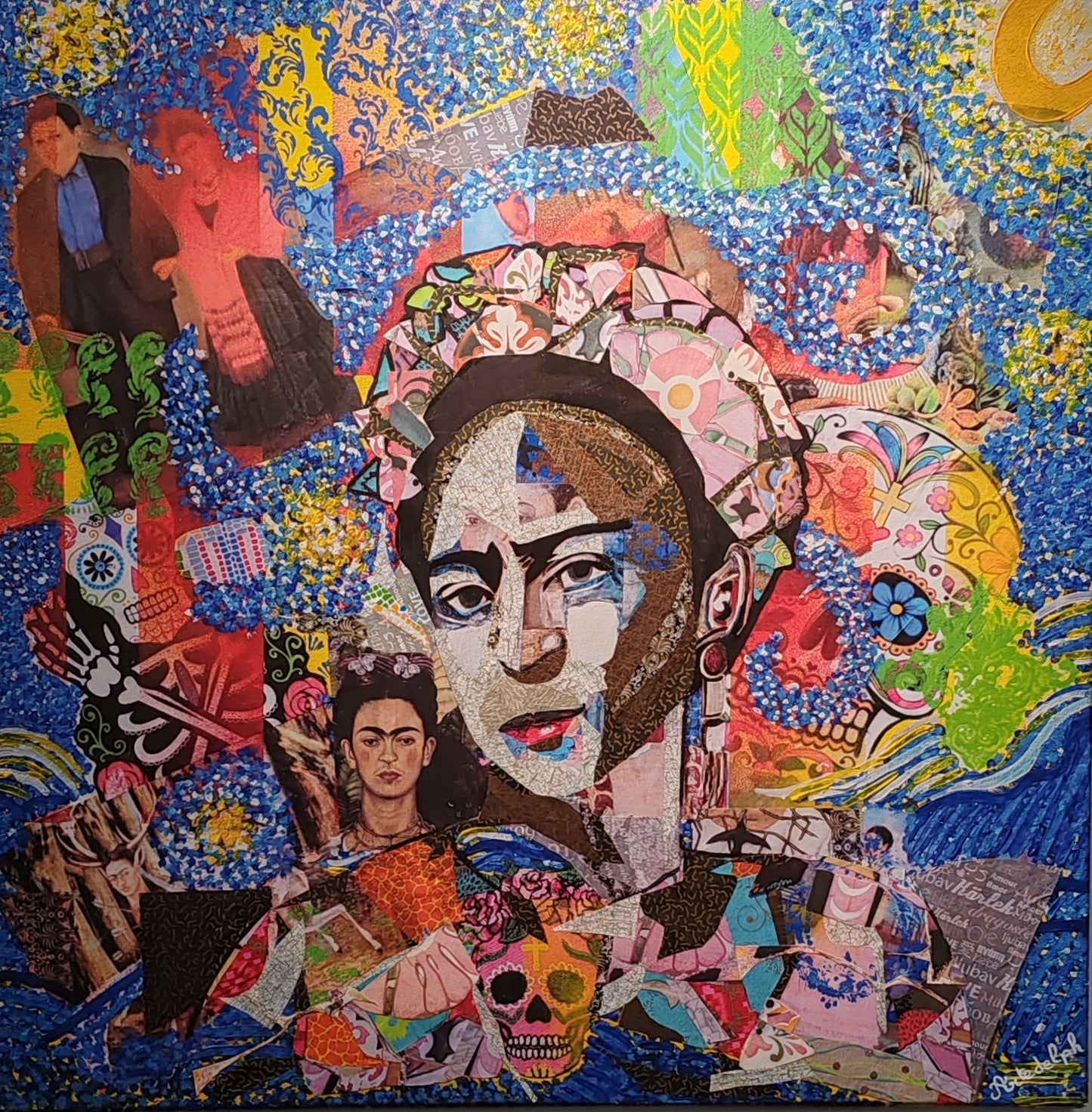 The Thousand and One Fridas (sold)