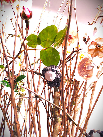 Murmures du vivant, Sculpture-installation végétale contemporaine