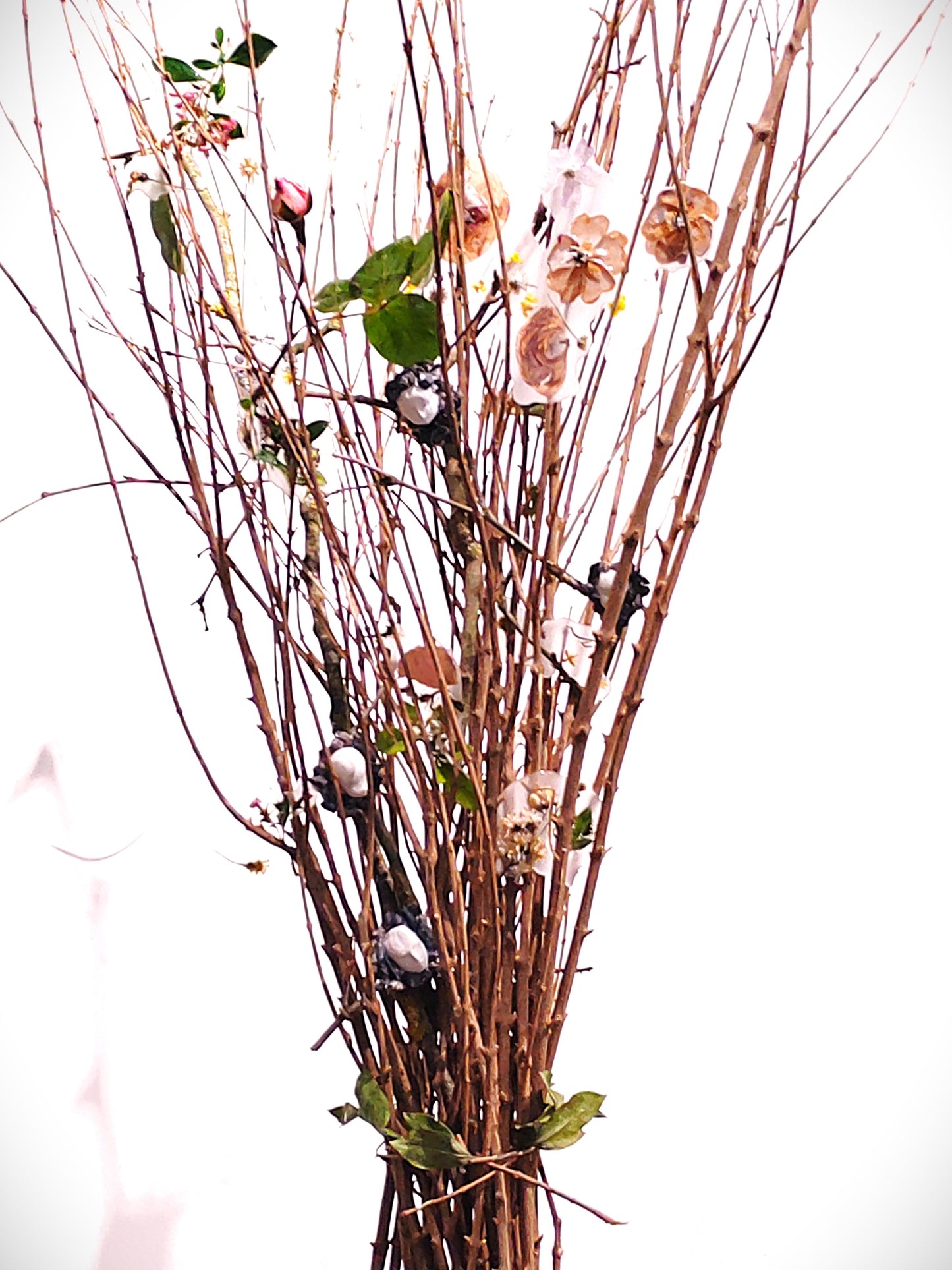 Murmures du vivant, Sculpture-installation végétale contemporaine