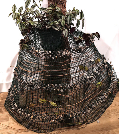 Veilleur-arbre – Sculpture-installation anthropomorphe et végétale