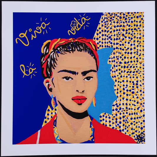 Frida moderne, impression Beaux Arts limitée et