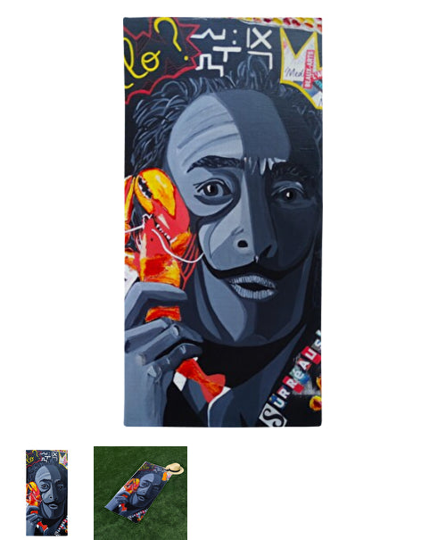Serviette Dali et son homard