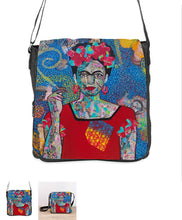 Cargar imagen en el visor de la galería, Sacoche Frida Kahlo, Icône du féminisme