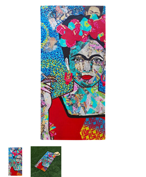 Serviette Frida Kahlo, Icône du féminisme