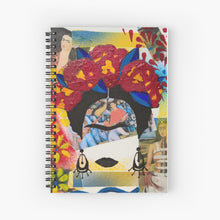 Cargar imagen en el visor de la galería, Pack cadeau Frida Kahlo, portefeuille et cahier