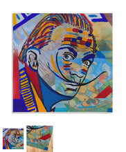 Charger l&#39;image dans la galerie, foulard multicolore le voyage de dali