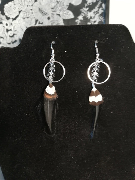 boucles d'oreilles "apaches"