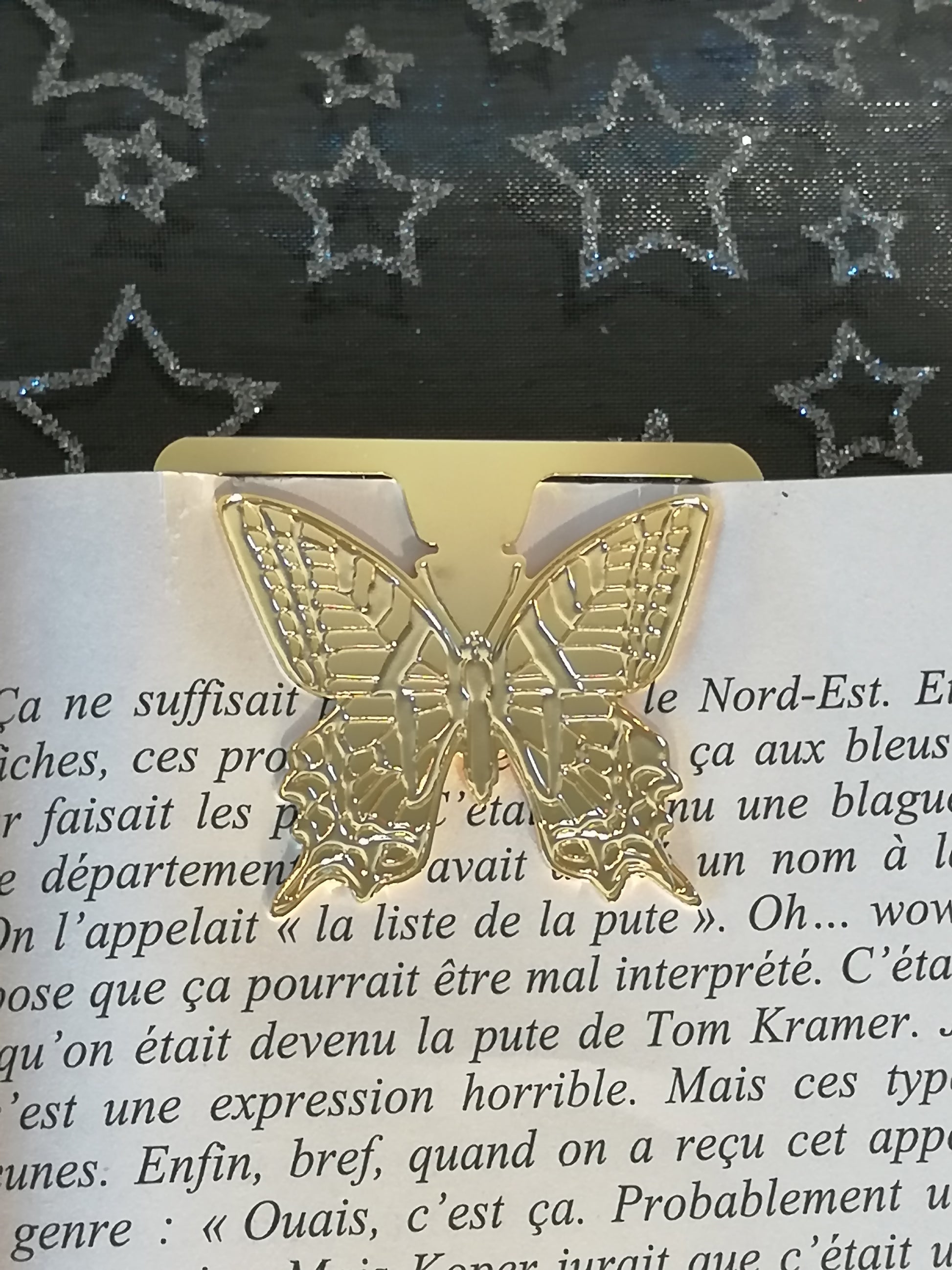 marque page papillon