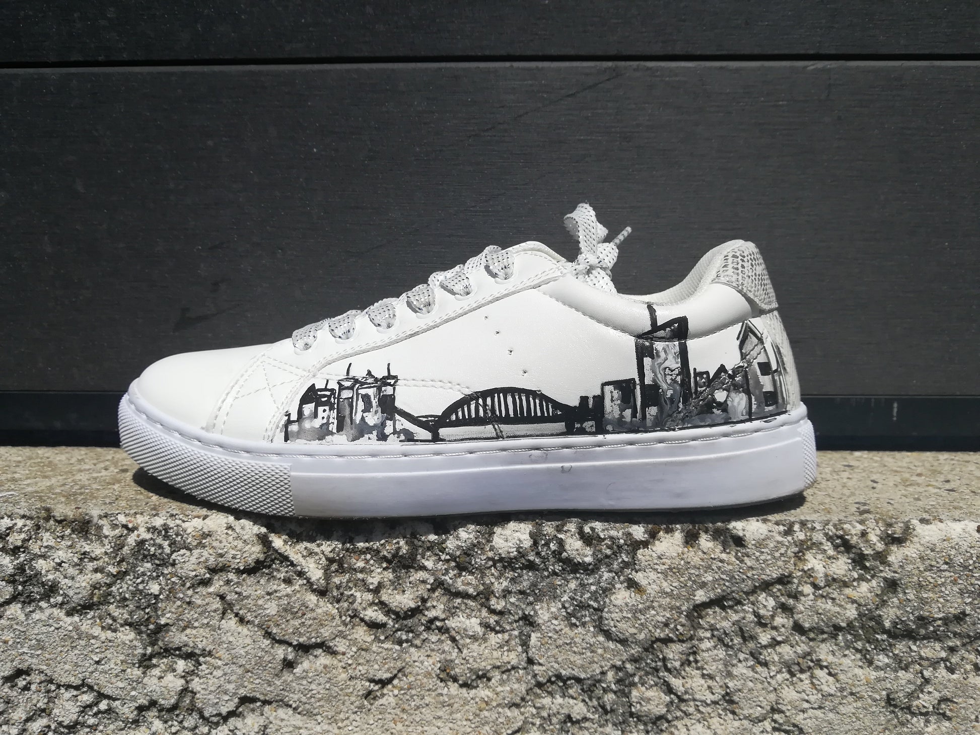 chaussures livrées avec personnalisation