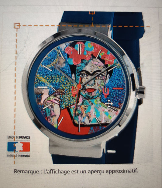 Montre Frida Kahlo, icône du féminisme