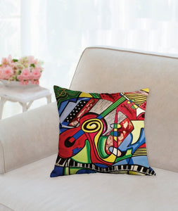 coussin "music"