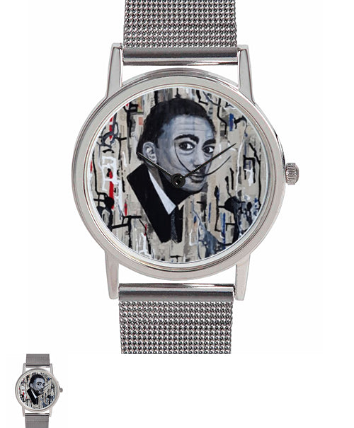 montre pour homme dali black and white acier