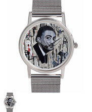 Load image into Gallery viewer, montre pour homme dali black and white acier