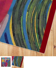Load image into Gallery viewer, foulard multicolore le cri de la pandémie