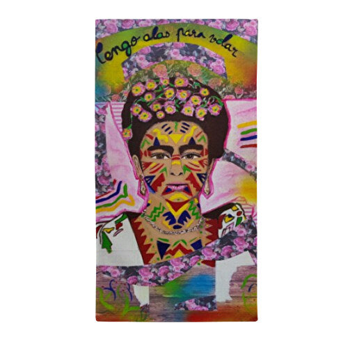 serviette frida kahlo, reine des civilisations