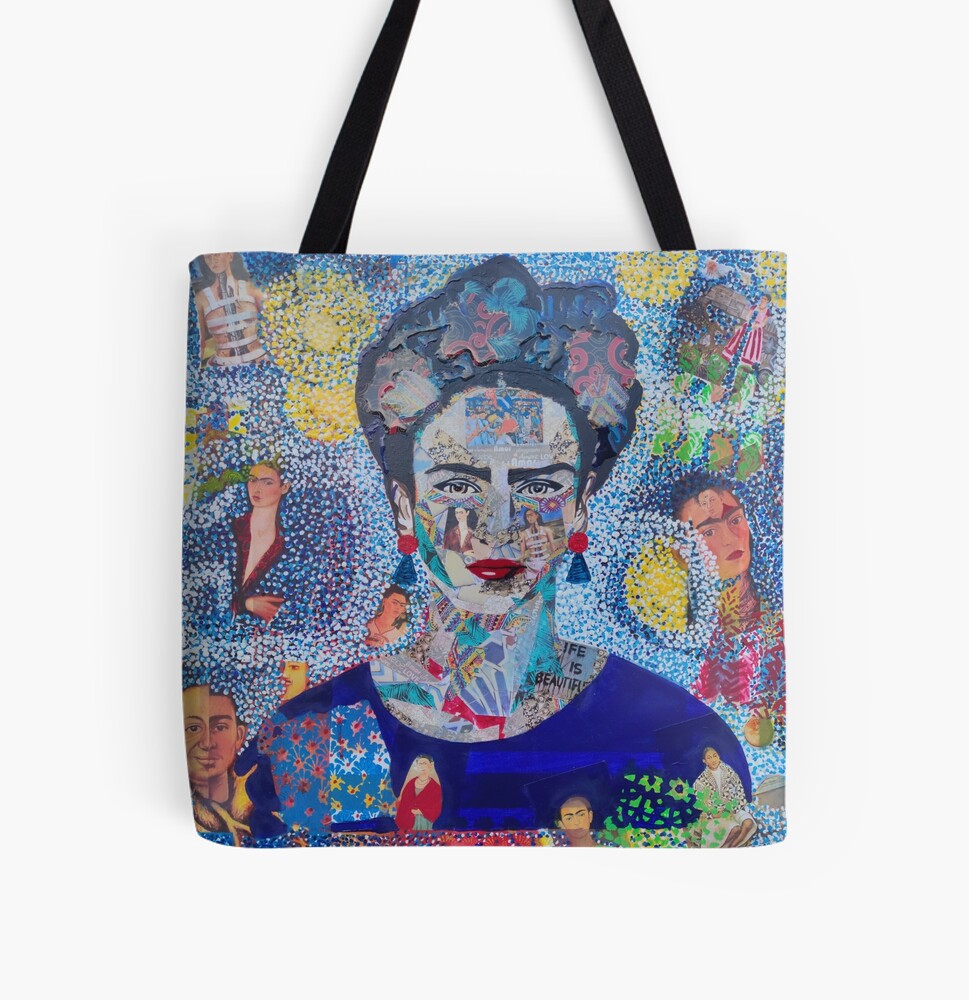 sac a bandouliere "frida khalo et ses mille et une facettes"