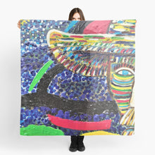 Load image into Gallery viewer, foulard multicolore van gogh