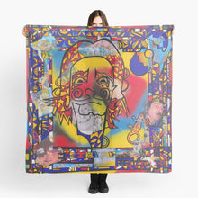 Charger l&#39;image dans la galerie, foulard multicolore la catalogne de dali