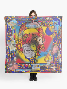 foulard multicolore la catalogne de dali