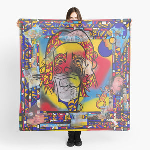 foulard multicolore la catalogne de dali