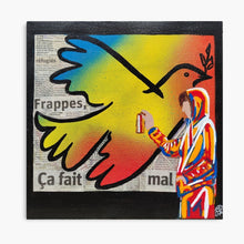 Charger l&#39;image dans la galerie, colombe de la paix, impression sur toile