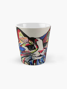 mug long cat colors