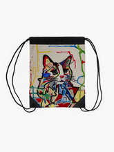 Charger l&#39;image dans la galerie, sac à cordon cat colors