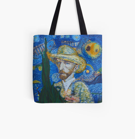 sac à bandoulière van gogh et sa nuit étoilée